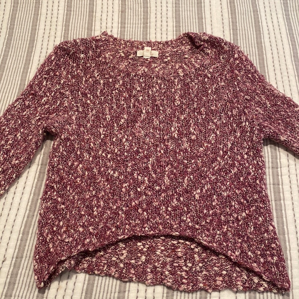 Cropped sweater